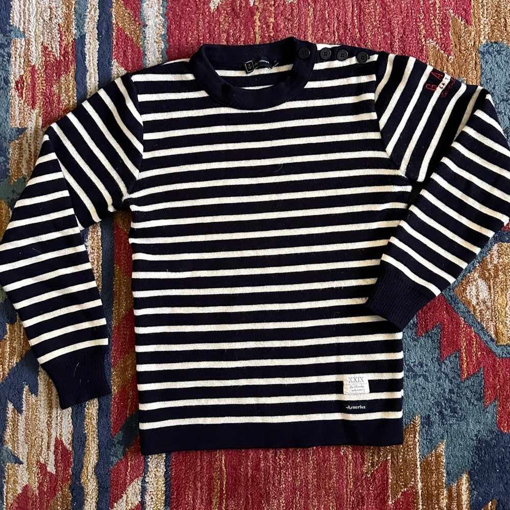 Wool Armor Lux Breton sweater France 🇫🇷